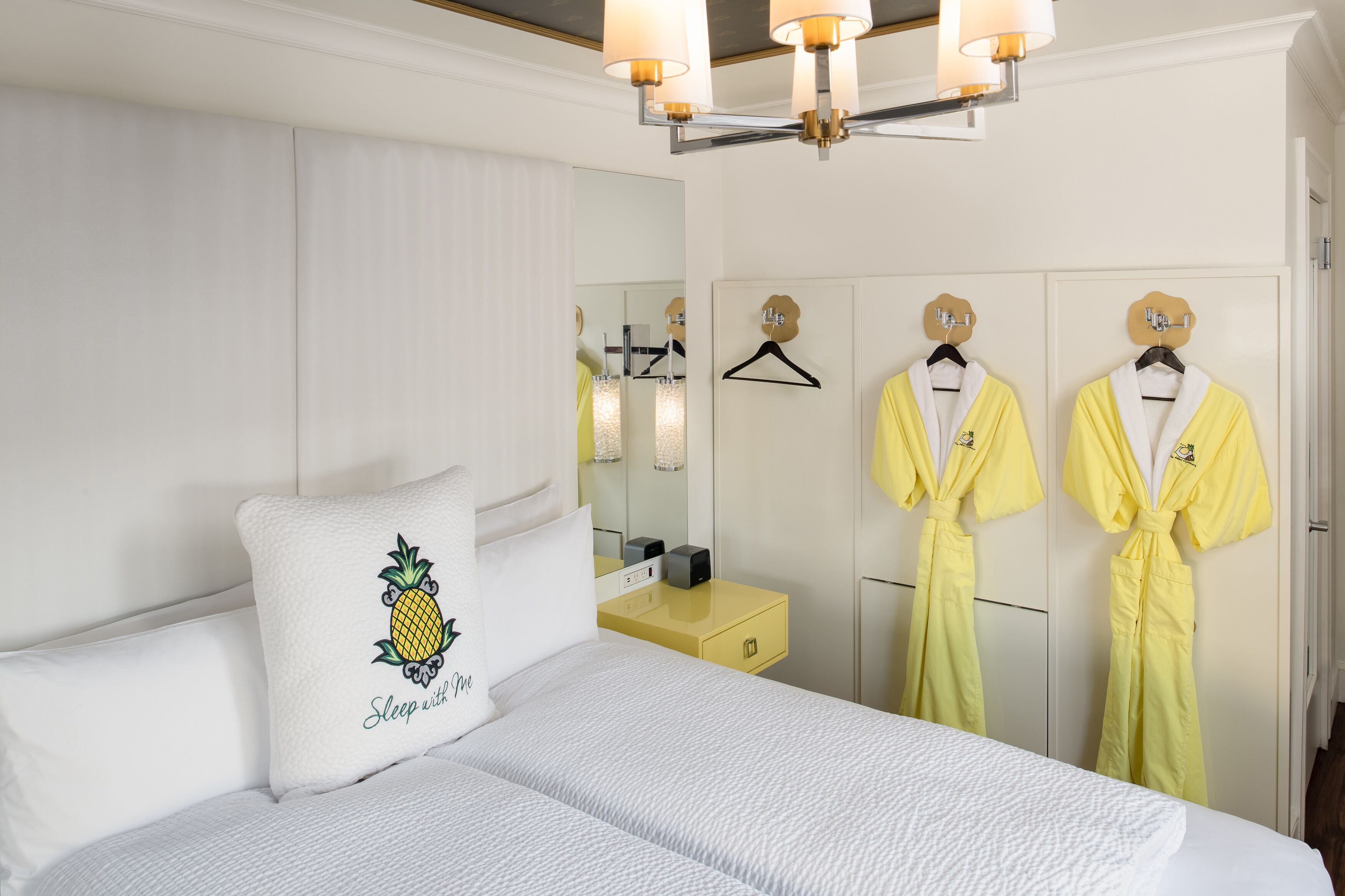 premium bedding, down duvets, pillow-top beds, desk