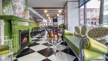 Sala de estar en el lobby