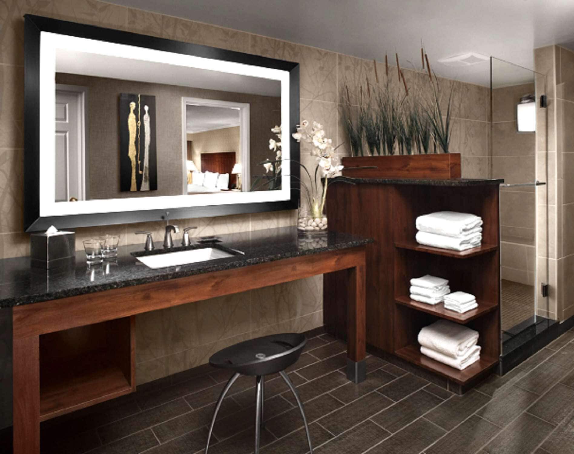 Douche de la salle de bain