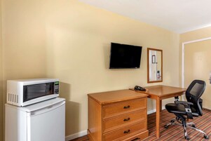 Room, 1 King Bed, Accessible, Smoking | Desk, laptop workspace, free WiFi, bed sheets