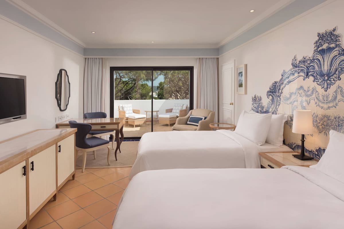 Deluxe Room, 2 Twin Beds, Non Smoking, Resort View (Balcony) | Premium bedding, pillowtop beds, minibar, in-room safe