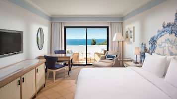 Hochwertige Bettwaren, Pillowtop-Betten, Minibar, Zimmersafe