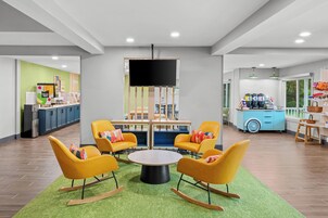 Sala de estar en el lobby