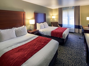 Standard Room, 2 Double Beds, Non Smoking
