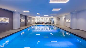 Een sauna, massagebehandelingen