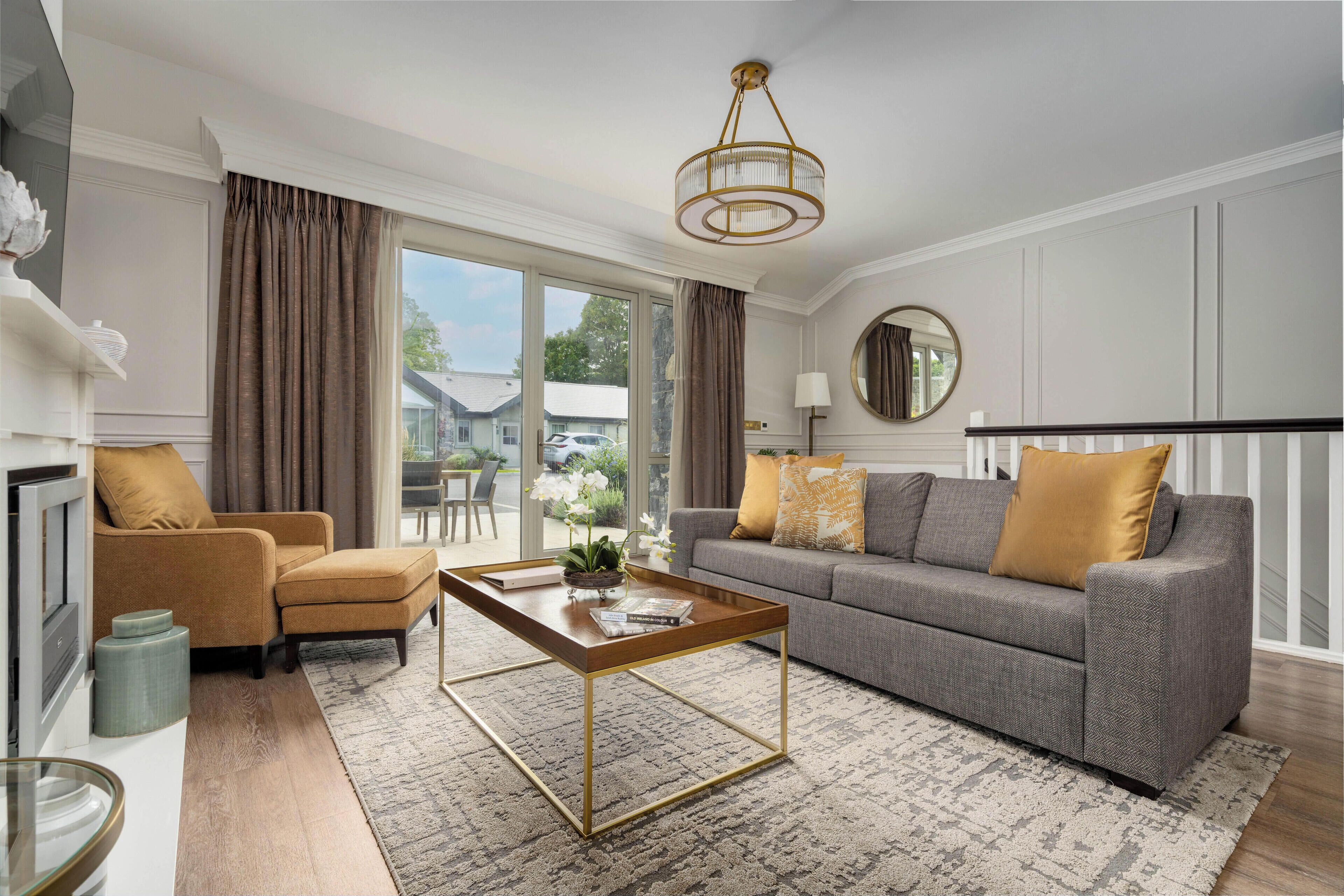 Área de sala de estar