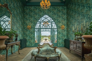 Interior entrance