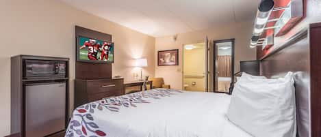 In-room safe, desk, blackout curtains, free cots/infant beds