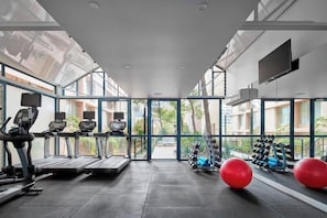 Fitness facility - Melbourne Marriott Hotel (Melbourne)