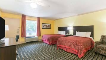 In-room safe, desk, iron/ironing board, free cribs/infant beds