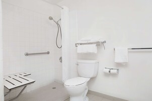Ducha, secador de pelo, toallas