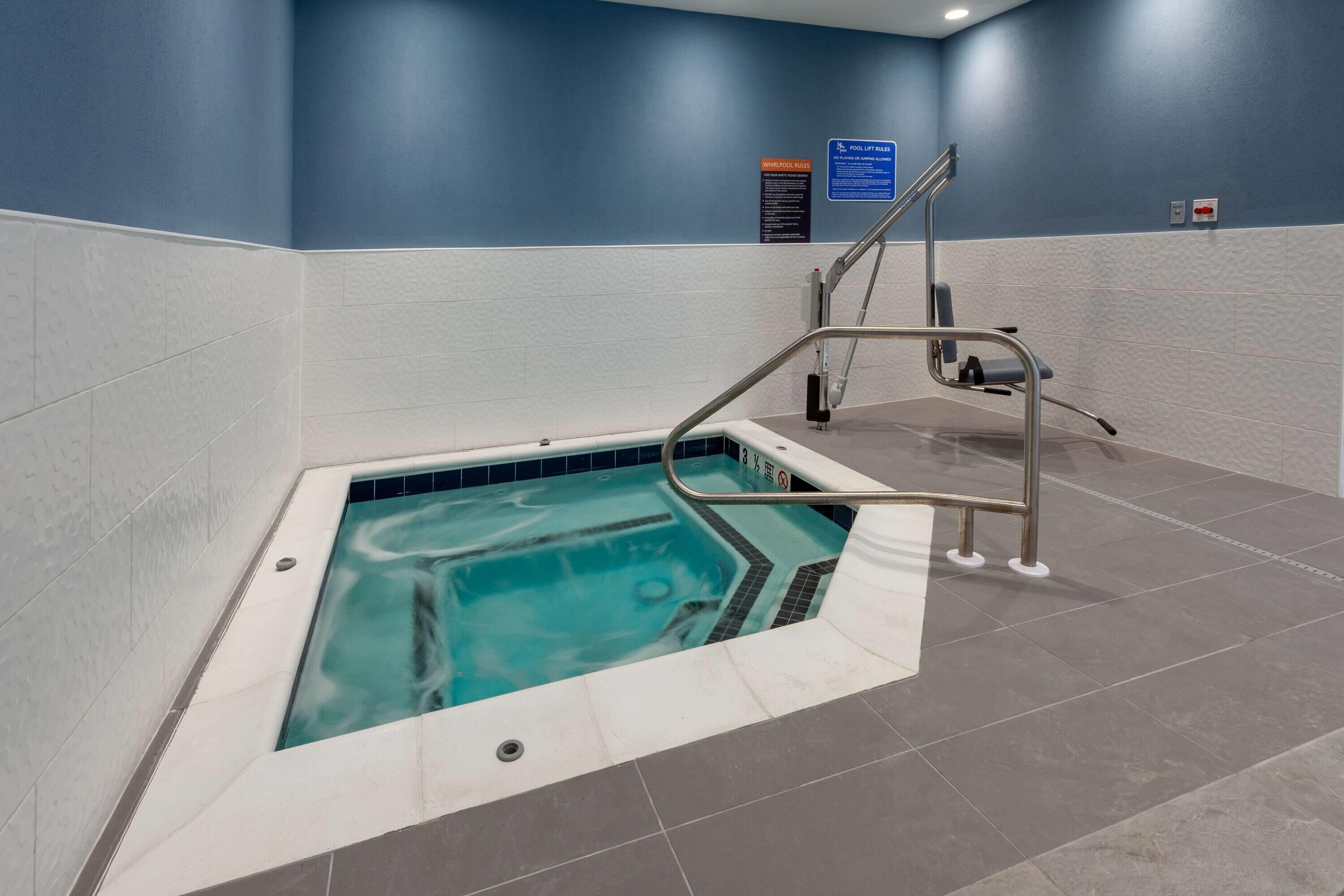Una piscina techada