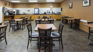 Free daily full breakfast