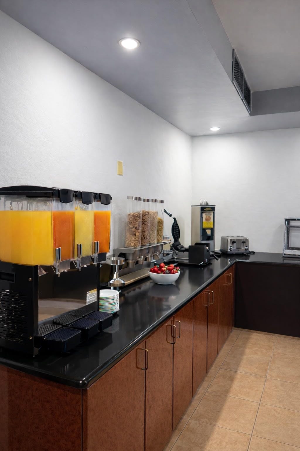 Daily buffet breakfast (USD 10.00 per person)