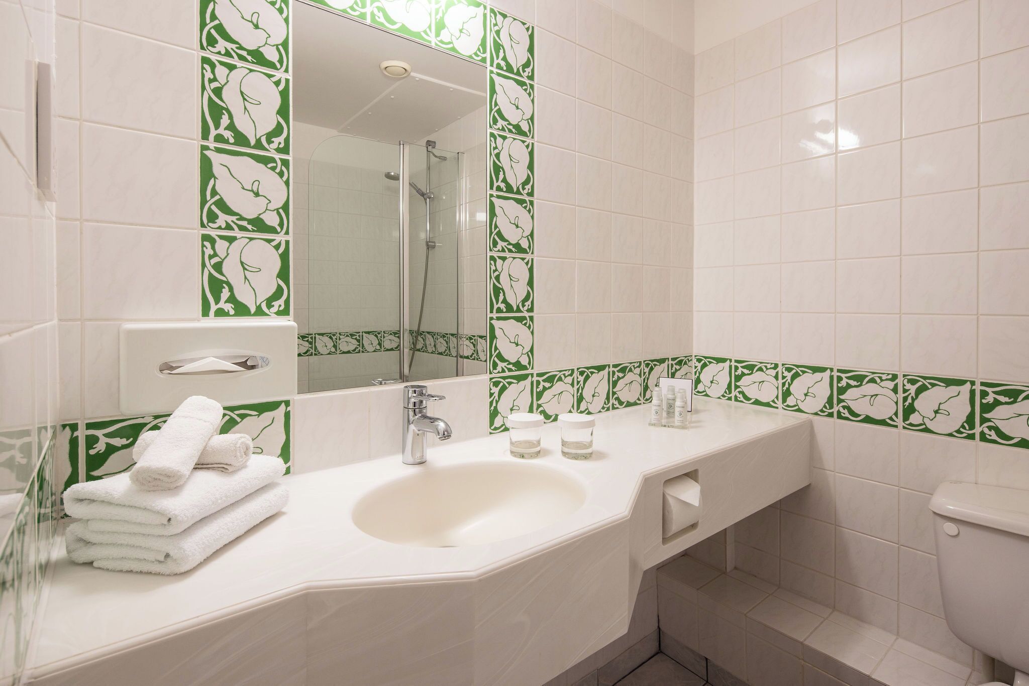 free toiletries, hair dryer, bathrobes, slippers