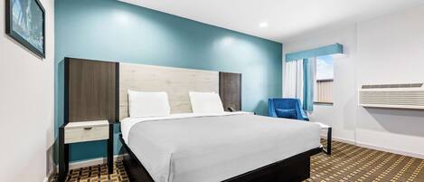 Desk, iron/ironing board (on request), WiFi (free), bed sheets