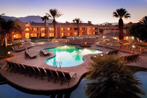 3 outdoor pools, open 8:00 AM to 10:00 PM, pool cabanas (surcharge)