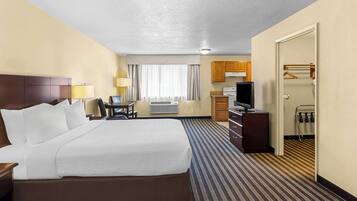 Bureau, espace de travail pour ordinateur portable, rideaux occultants