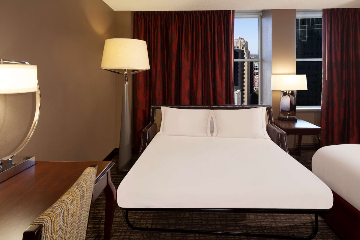 Double Room (with Sofa Bed) | Egyptian cotton sheets, premium bedding, down comforters, pillowtop beds