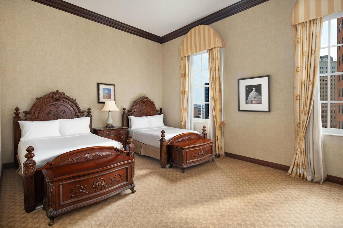Presidential Suite, 2 Bedrooms | Egyptian cotton sheets, premium bedding, down comforters, pillowtop beds