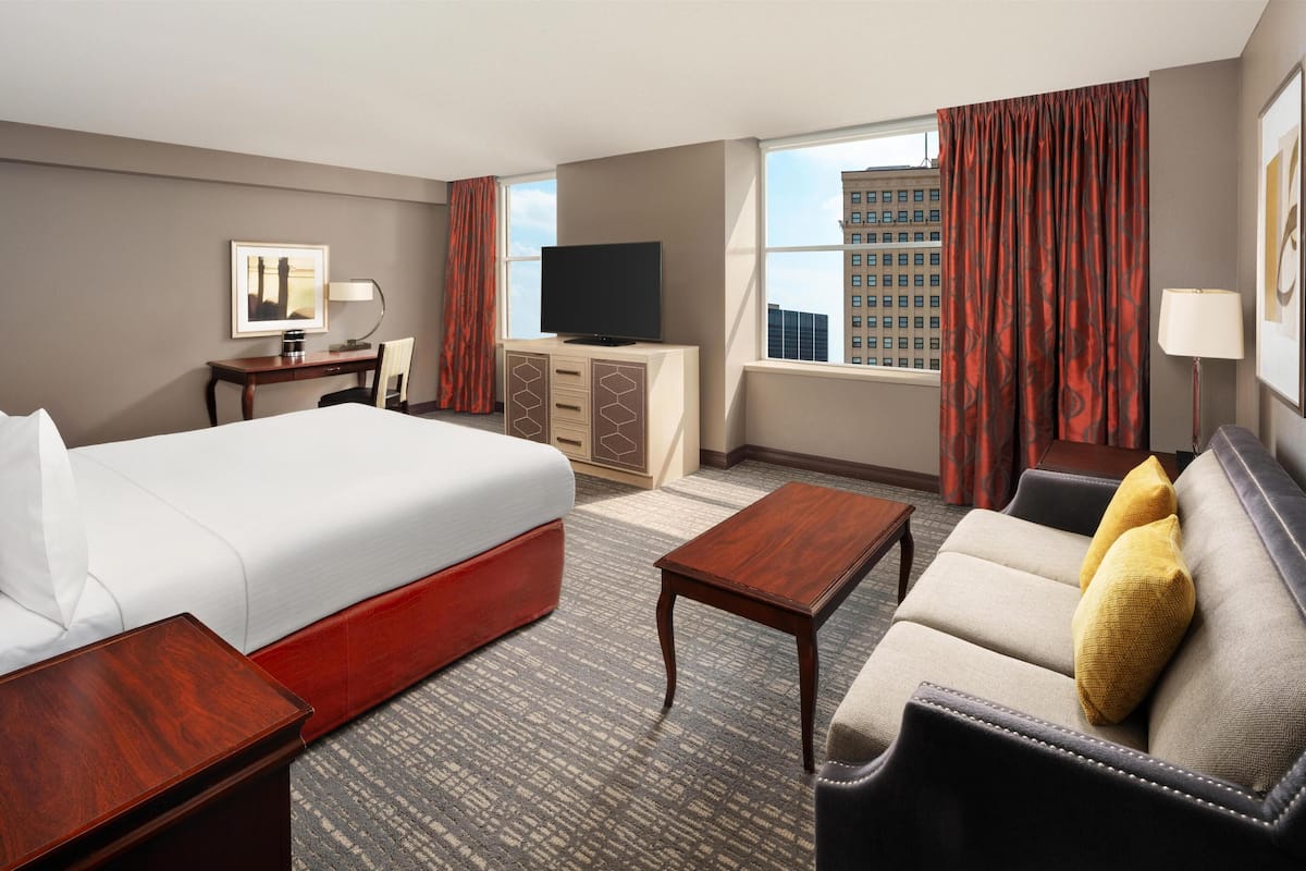 Room, 1 King Bed with Sofa bed | View from room