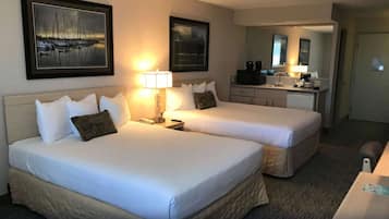 Blackout drapes, iron/ironing board, free WiFi, bed sheets