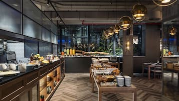 Daily buffet breakfast (EUR 25 per person)