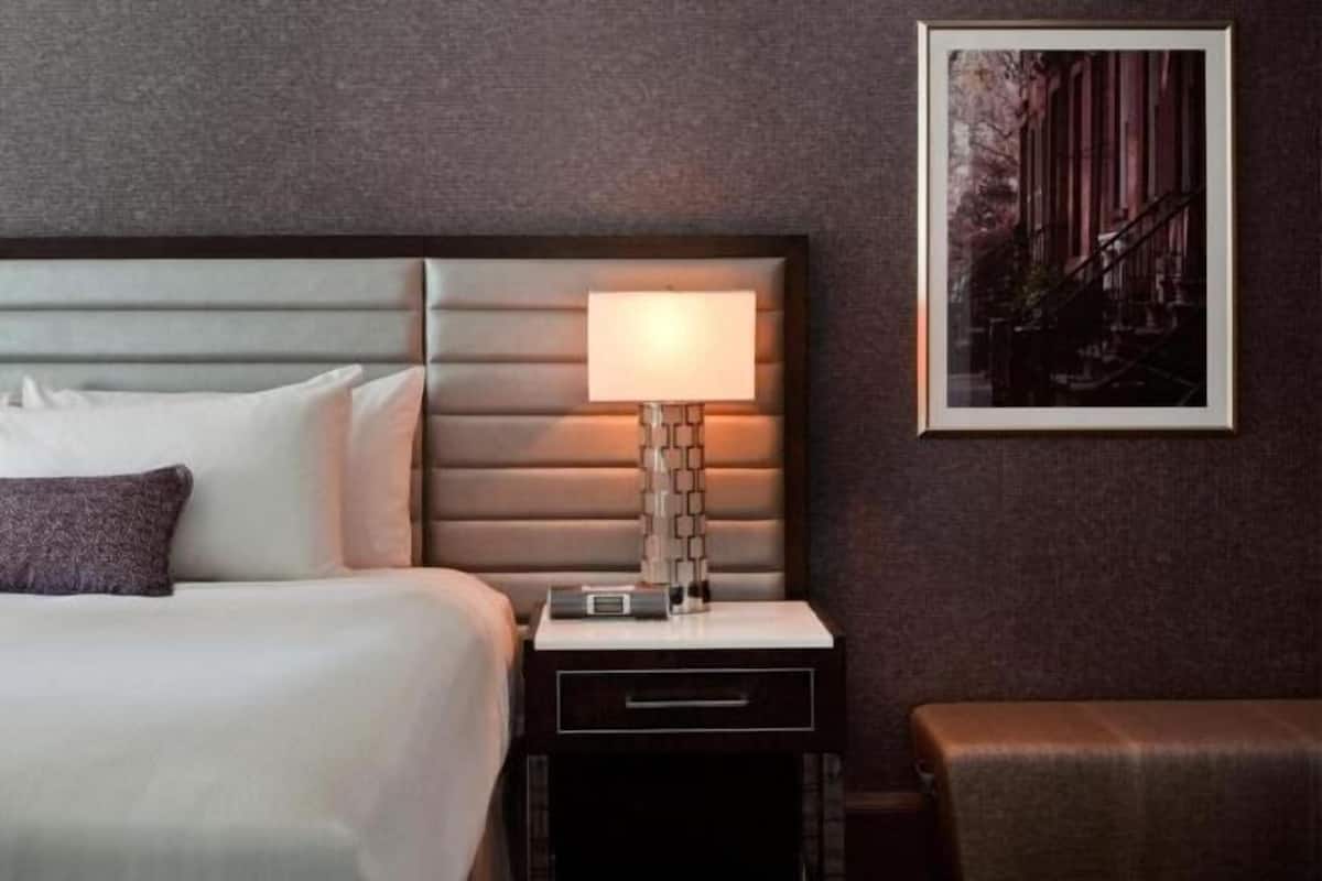 Roupas de cama premium, camas com colchões pillow-top