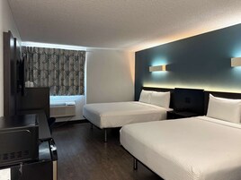 标准房, 2 张大床, 无障碍, 无烟房 | 免费 WiFi、床单