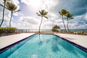 2 outdoor pools, open 7:00 AM to 10:30 PM, sun loungers