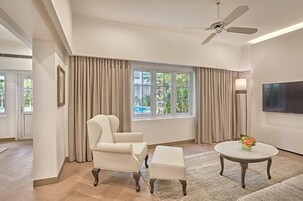 In-room safe, desk, iron/ironing board, free cots/infant beds