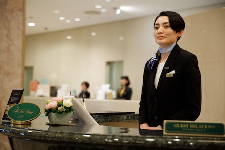 Concierge desk. Hotel New Otani Hakata