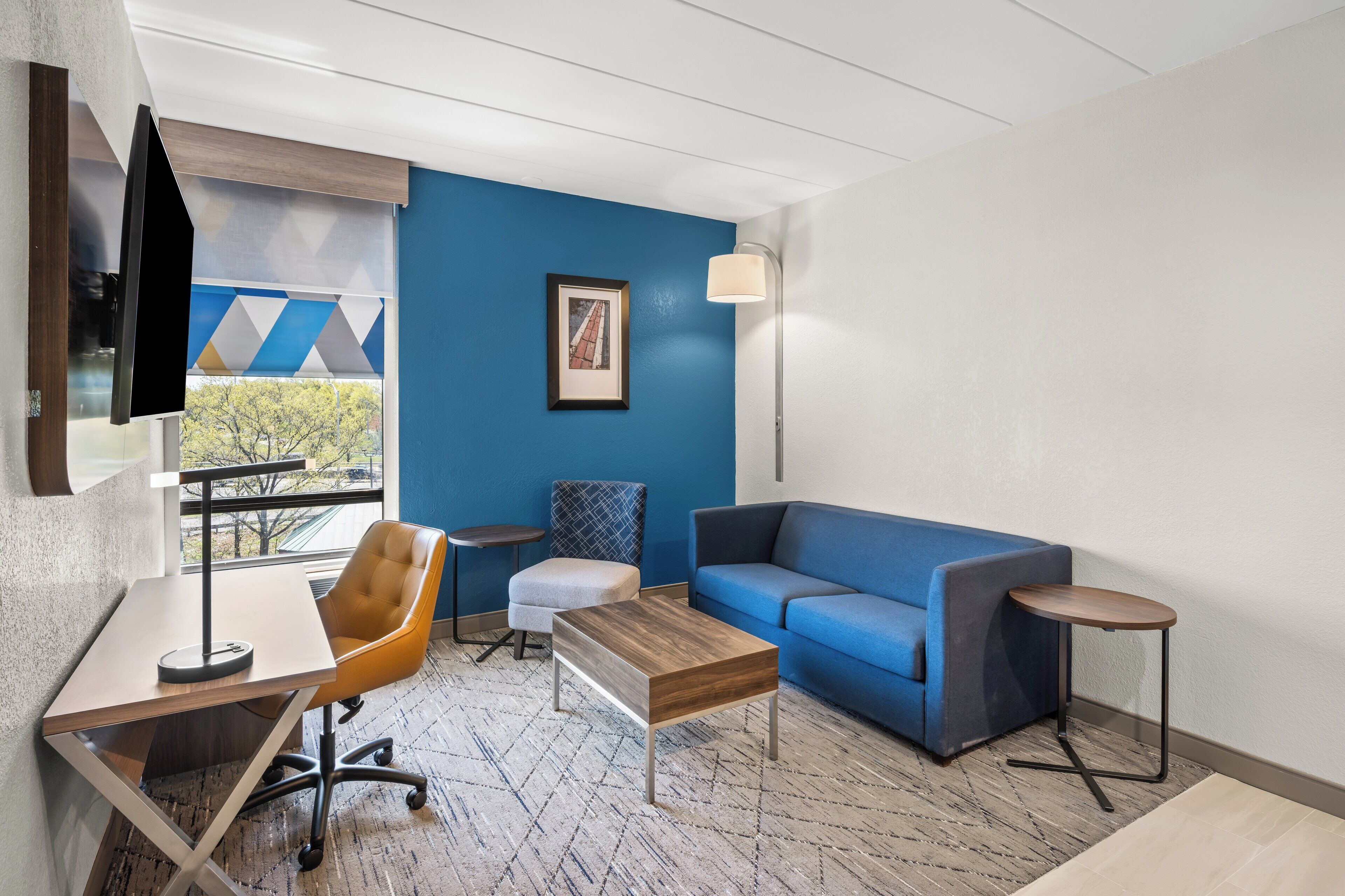 premium bedding, in-room safe, desk, blackout curtains