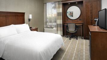 Premium bedding, in-room safe, desk, blackout drapes