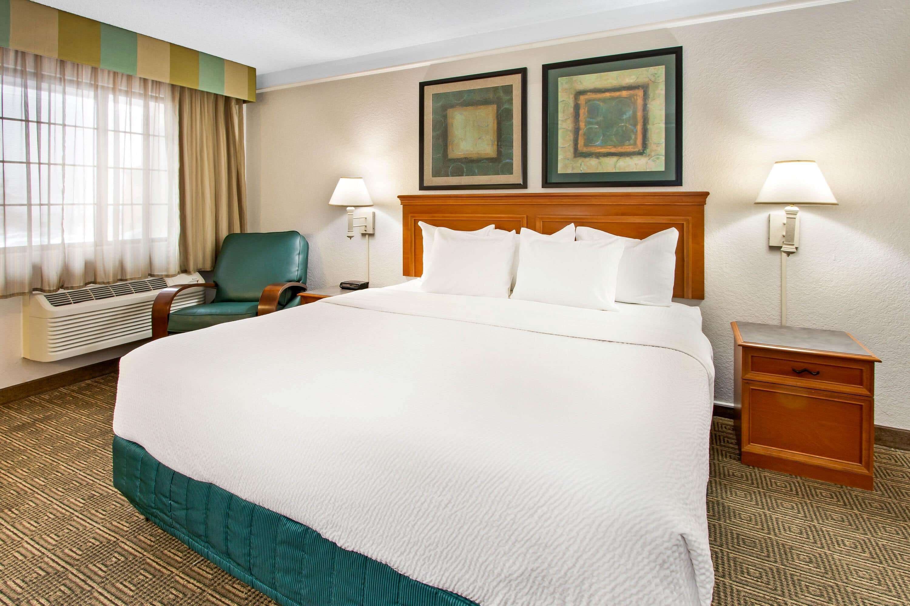 suite, 1 king bed, non smoking | 1 bedroom, premium bedding, desk, iron/ironing board