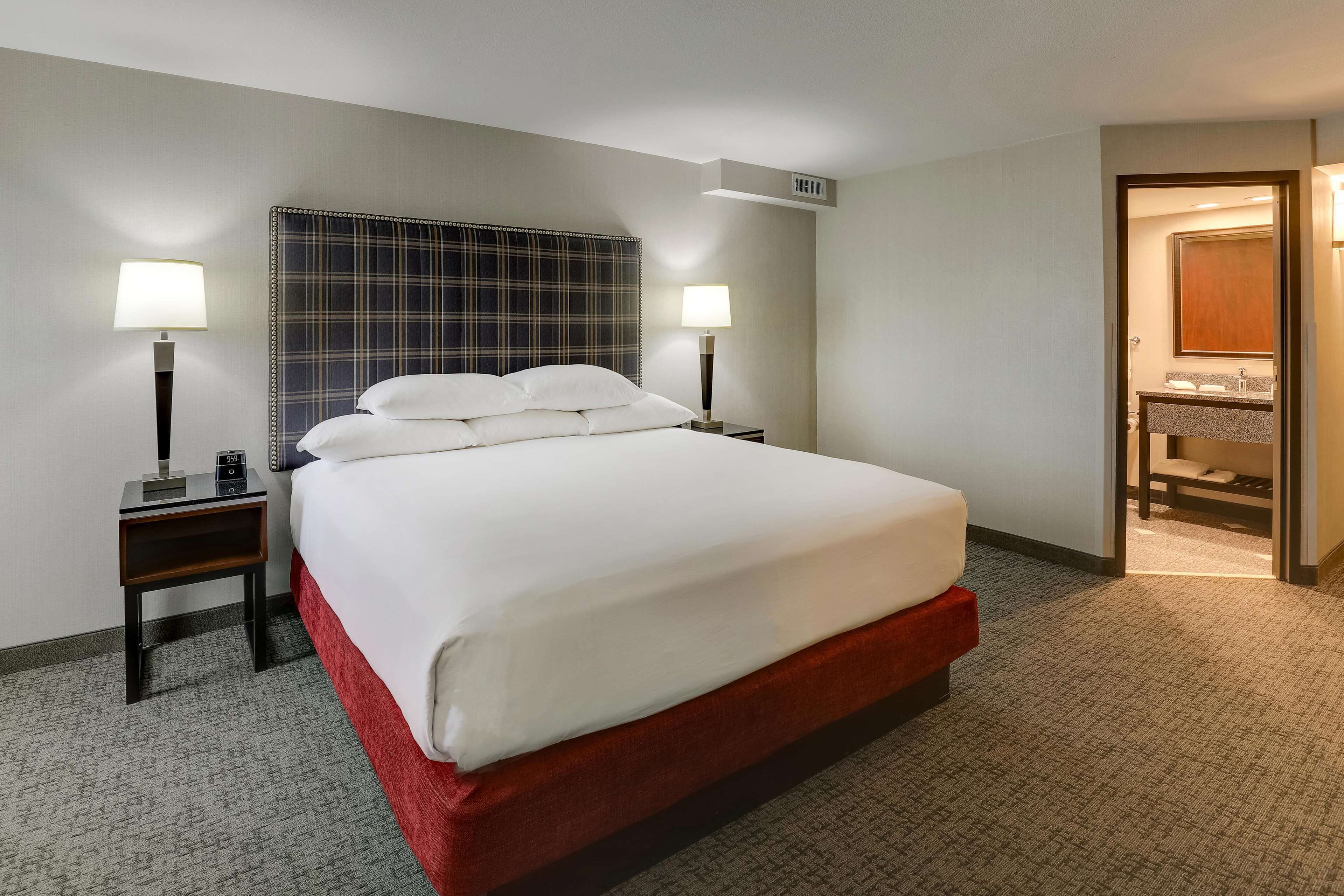 deluxe room, 1 king bed, refrigerator & microwave (oversized room) | desk, blackout curtains, iron/ironing board, free cots/infant beds