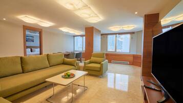 Suite – executive (Spa Access Included) | 1 soverom, sengetøy av topp kvalitet, safe på rommet og skrivebord