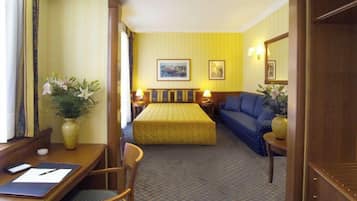Minibar, in-room safe, desk, soundproofing