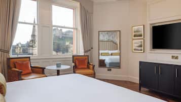 Habitación Premier, 1 cama King size | Sábanas de algodón egipcio y ropa de cama de alta calidad
