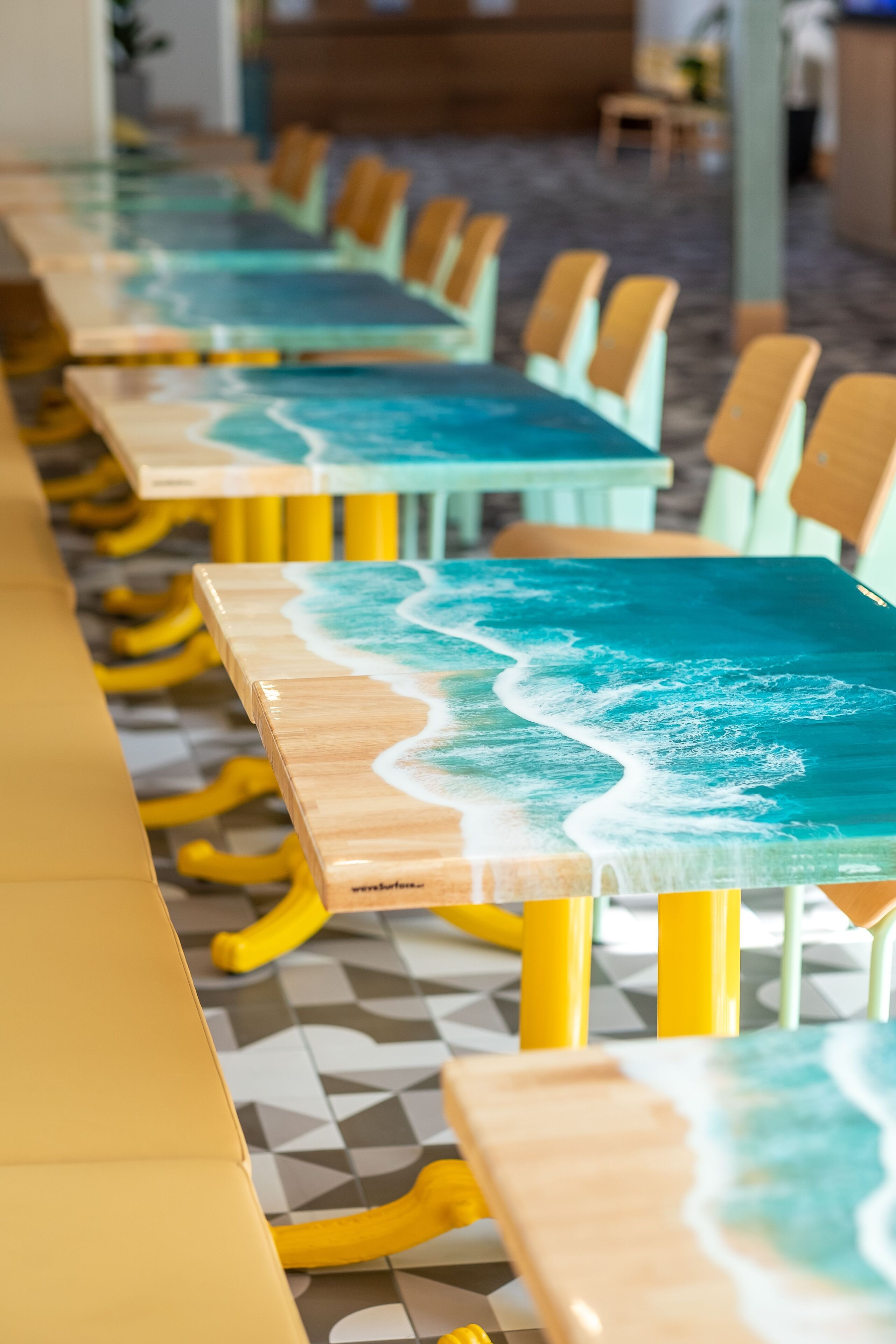 Sala de estar en el lobby