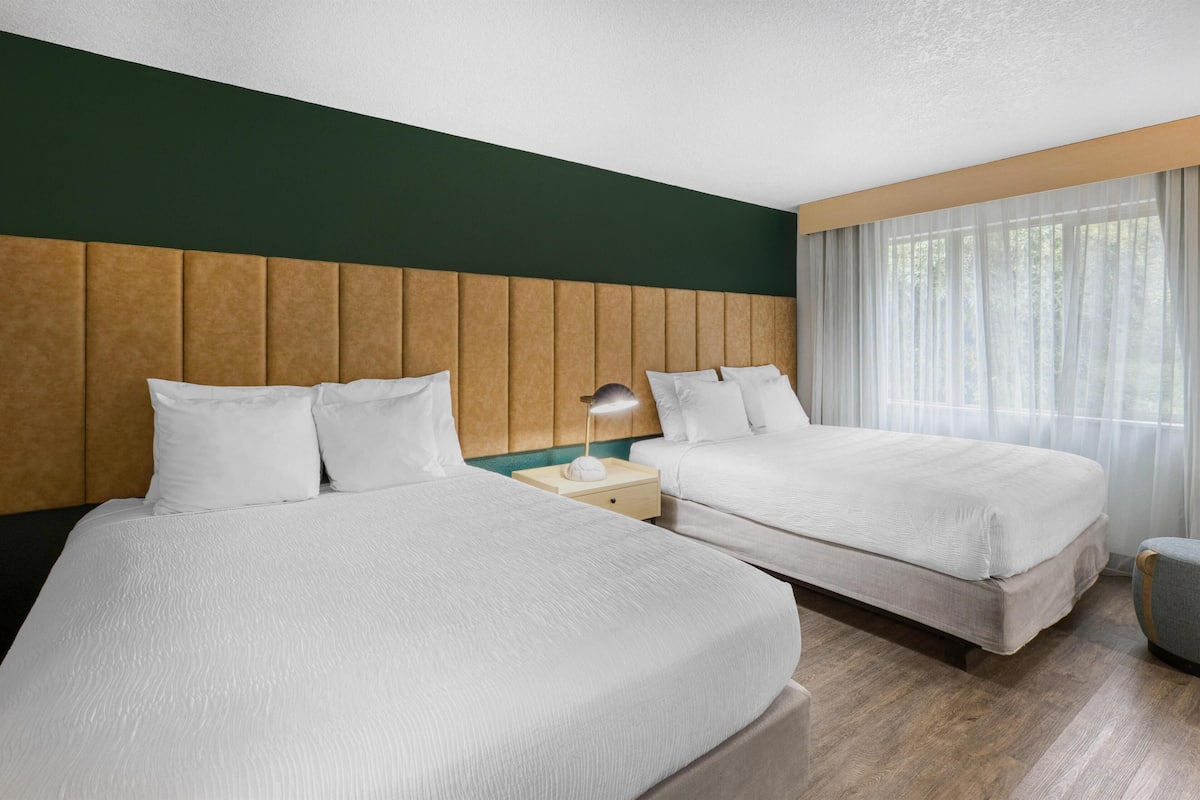 Iron/ironing board, bed sheets