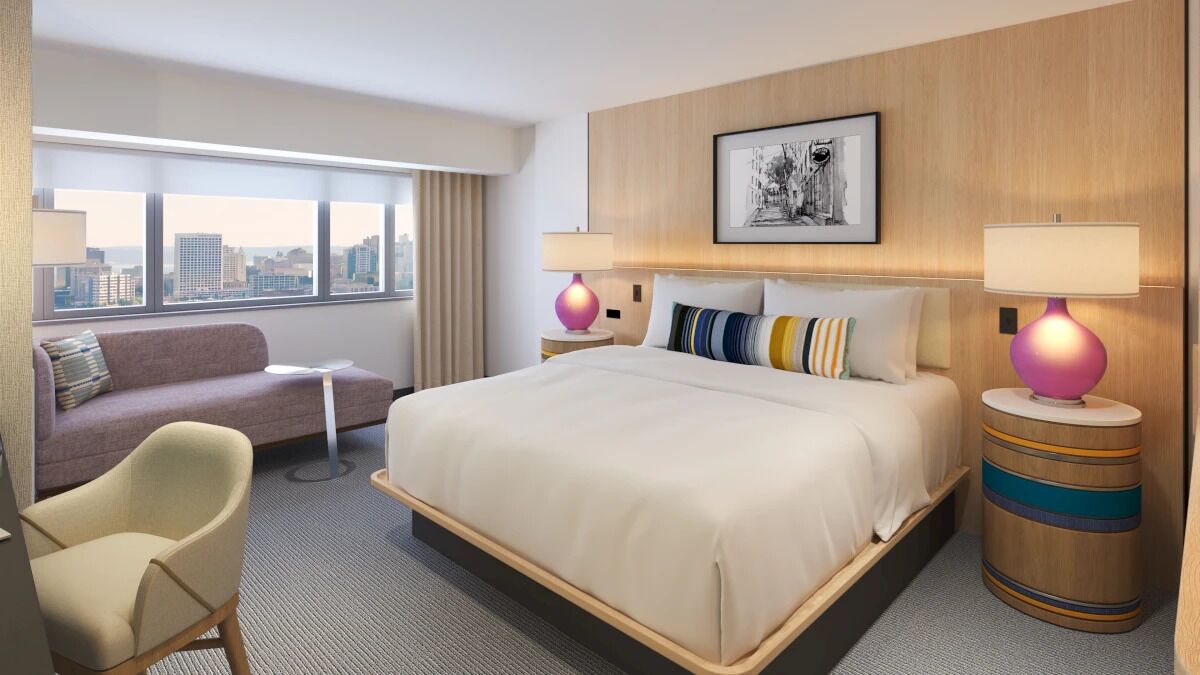 Chambre Deluxe, 1 très grand lit (Deluxe King) | Plan d’étage