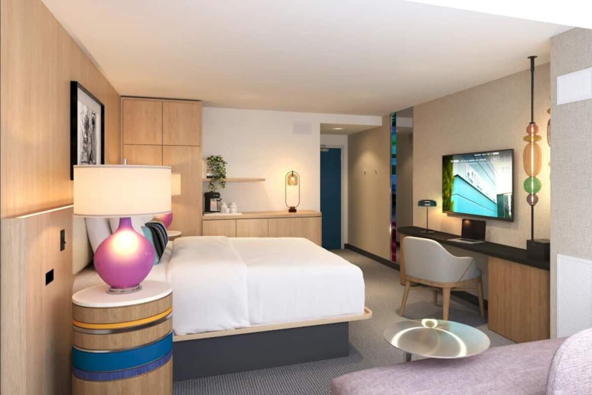 Habitación ejecutiva, 1 cama King size | Ropa de cama de alta calidad y caja de seguridad en la habitación