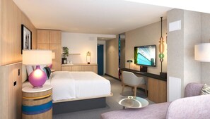 Executive-Zimmer, 1 King-Bett | Hochwertige Bettwaren, Zimmersafe, Schreibtisch