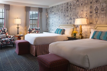 Frette Italian sheets, premium bedding, pillowtop beds, in-room safe at The Alexandrian Old Town Alexandria, Autograph Collection