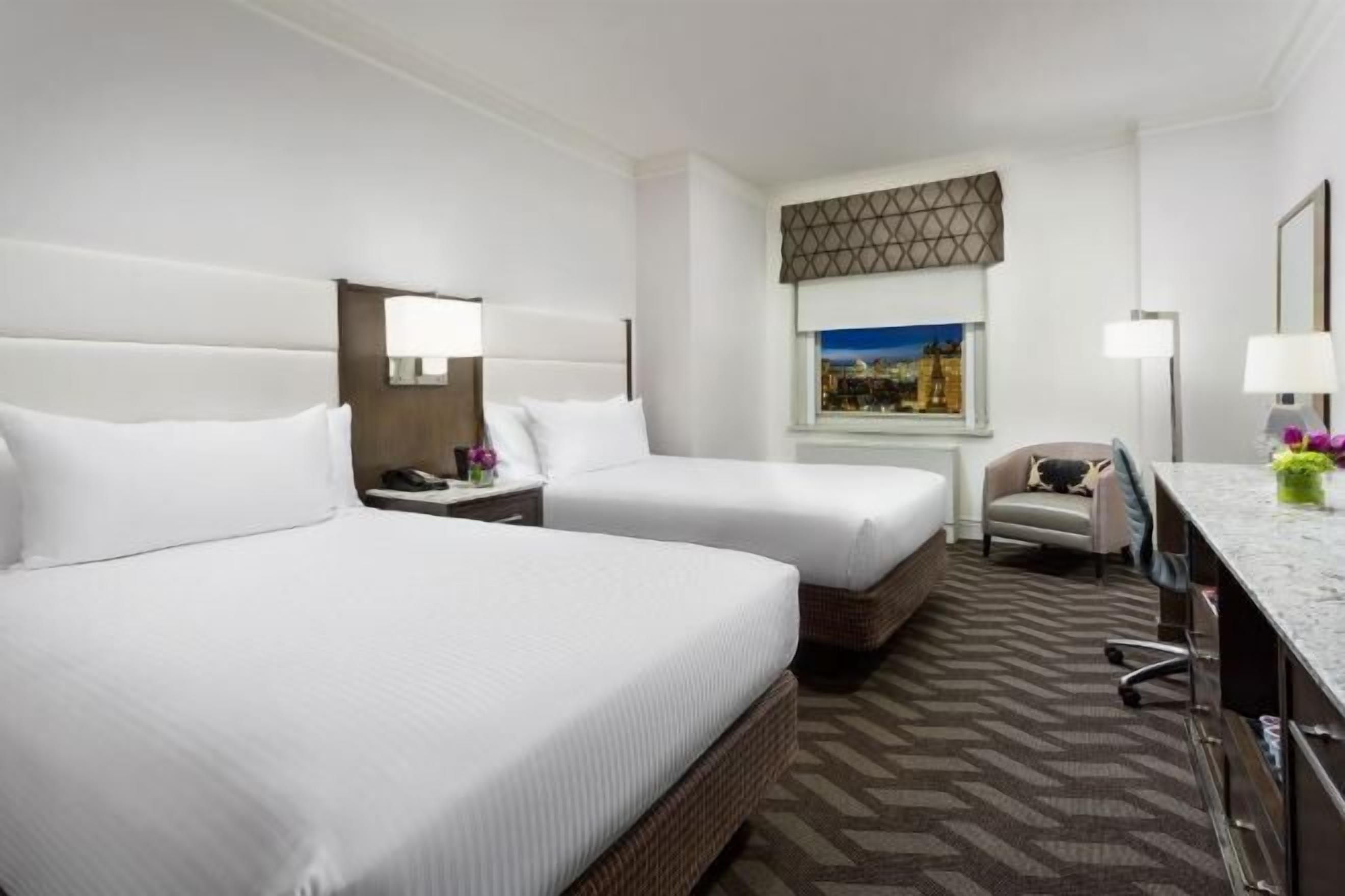 Hypo-allergenic bedding, in-room safe, individually decorated