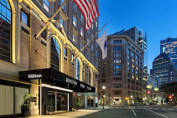 Hotel Exterior at Hilton Boston Park Plaza