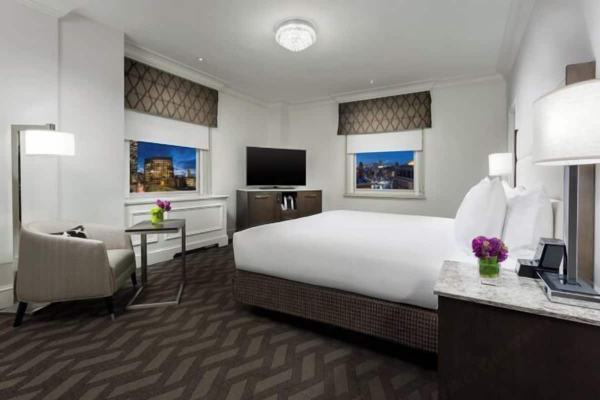 1 bedroom, hypo-allergenic bedding, in-room safe, individually decorated