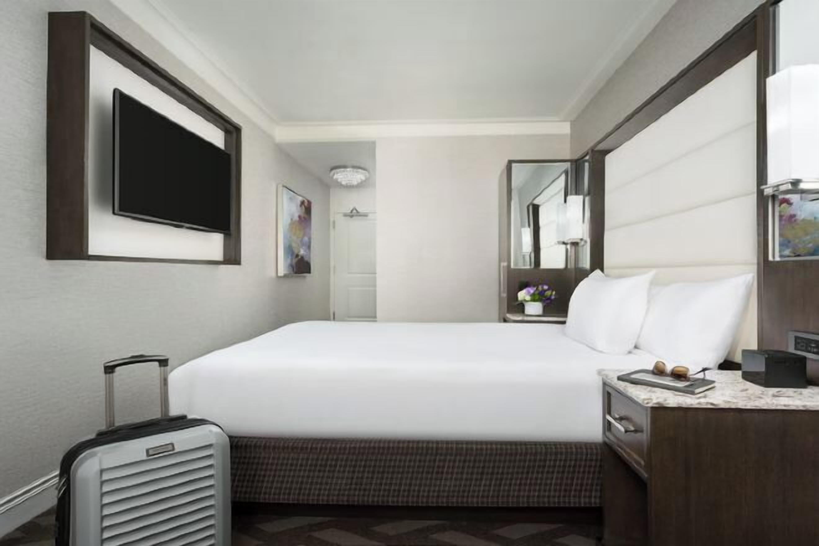 Hypo-allergenic bedding, in-room safe, individually decorated