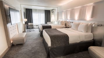 Literie hypoallergénique, coffres-forts dans les chambres, bureau